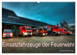 Cover-Bild zum Titel 'Einsatzfahrzeuge der Feuerwehr (Wandkalender 2026 DIN A2 quer), CALVENDO Monatskalender' von 'Markus Will'