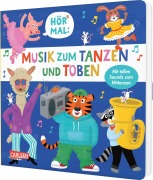 Cover-Bild zum Titel 'Hör mal (Soundbuch): Musik zum Tanzen und Toben' von 'Nastja Holtfreter'